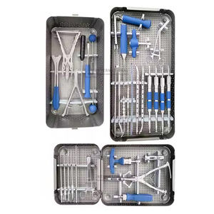 Ensemble d'instruments de vis de pédicule de colonne vertébrale de chirurgie orthopédique Kit complet d'implant chirurgical Instruments de chirurgie de colonne vertébrale d'acier inoxydable - Product Image 5