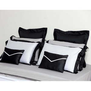 Parure de lit élégante en ivoire pour lit king size avec drap et taie d'oreiller luxueux pour chambre principale - Product Image 2