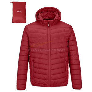 Chaqueta acolchada con capucha para hombre abrigo de invierno ligero aislado para esquí, nieve, senderismo Logotipo de diseño de color OEM personalizado - Product Image 1