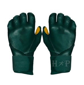 Guantes de bateo de béisbol y softbol de cuero para hombre de la mejor calidad Técnicas transpirables e impresas - Product Image 3