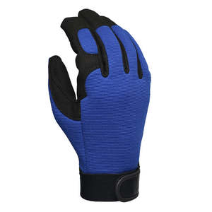 Gants de mécanicien en cuir synthétique XL Protection de travail anti-impact confortable pour les gants de travail à usage général et à écran tactile - Product Image 2