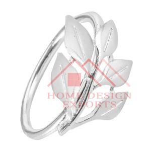 <b>Silver</b> Leaf <b>Napkin</b> Hotel & Restaurant Table Decorative <b>Napkin</b> Ring Latest Arrival Wholesale Fancy <b>Napkin</b> Ring Best Seller - Product Image 1