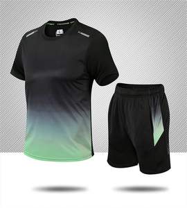 Camisas de ropa activa para hombres, camiseta de ajuste seco húmedo, gimnasio Atlético - Product Image 4