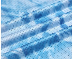 Camiseta sin mangas de poliéster transpirable unisex, camiseta de malla para correr con sublimación personalizada para hombre, Camiseta de punto transpirable de color al por mayor - Product Image 5