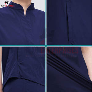 Médecin Scrub Uniforme Ensembles À Manches Courtes Haute Qualité Scrub Suit Personnalisé Femmes 100% Polyester - Product Image 5