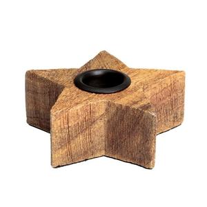 Portavelas de lujo pulido brillante, vajilla de madera decorativa para el hogar, candelabro de boda a la venta - Product Image 2