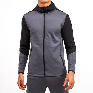 Vente chaude hommes survêtement couleur unie survêtement hommes 2 pièces ensemble polaire survêtement pour hommes survêtement 2025 - Product Image 2