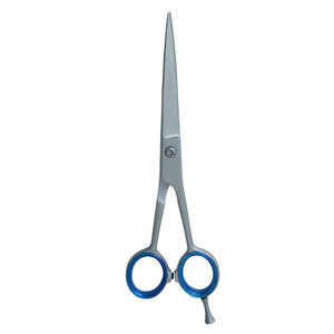 Ciseaux de coupe de cheveux de barbier professionnels finition au sable avec lames durables tranchantes ciseaux à cheveux Super coupés avec anneau en caoutchouc - Product Image 6