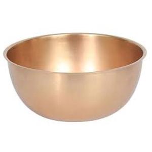 Ensemble de 2 bols en acier inoxydable martelés pour servir les salades ou les nouilles Finition dorée Bol profond de stockage des fruits - Product Image 6