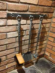 Wholesale Fireside Companion <b>Tool</b> <b>Set</b> for Indoor & Outdoor <b>Fireplace</b> Rack Black Color <b>Fireplace</b> <b>Tool</b> <b>Fireplace</b> <b>Set</b> & Accessories - Product Image 4