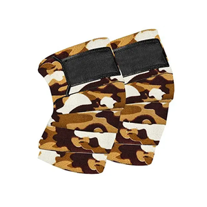 Bandes de genou pour l'entraînement de boxe avec logo personnalisé, squats et entraînement en salle de sport - Product Image 3