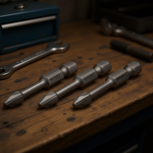 Juego de puntas de torsión de impacto Hazet de 1/4'' con perfil de ranura cruzada (PH), accesorio de 3 piezas para herramientas neumáticas - Product Image 3