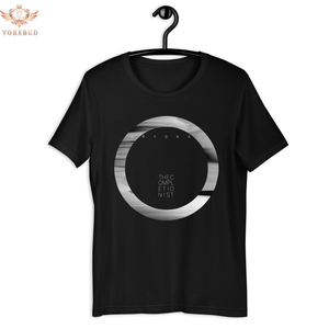 YOKEBUD Camisetas casuales de algodón para hombre Negro O-cuello Gráfico Liso Estilos OEM Logotipo personalizado Imprimir Tallas grandes Tela de punto - Product Image 2