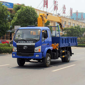 Nouveau camion à benne basculante CLW de 5 tonnes, fabricant de camions à benne basculante, grue télescopique 4x2 à vendre - Product Image 5