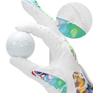 Guantes de golf con estampado personalizado Guantes de agarre ligeros y duraderos para deportes al aire libre Entrenamiento de golf y práctica diaria - Product Image 4