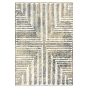 Tapis Adiva en coton turc lavable avec dos en polyester antidérapant, motif géométrique, poils courts, pour salon, chambre à coucher, usage domestique - Product Image 1