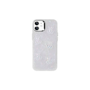 Funda Protectora de Silicona Brillante al por Mayor para iPhone 11, Diseño de Oso en Relieve 3D, Fundas para Teléfono Móvil - Product Image 3