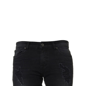 Shorts en jean pour homme tendance et de haute qualité, avec plusieurs poches, style décontracté d'été, taille élastique et tissu respirant - Product Image 5