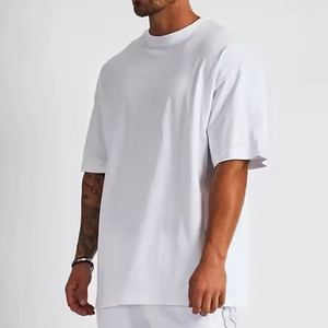 Camiseta de manga corta con serigrafía personalizada de estilo de tendencia, venta directa de fábrica, ropa de calle, último diseño, camisetas cuadradas para hombre - Product Image 2