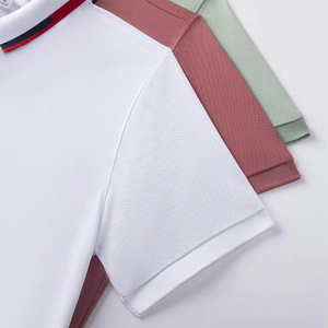 เสื้อเชิ้ตผู้ชายแขนสั้นสไตล์จีนลำลองสำหรับฤดูร้อน ผ้าโพลีเอสเตอร์เนื้อนุ่ม ระบายอากาศดี ตัดเย็บแบบแพทช์เวิร์ค ปกเสื้อแบบธุรกิจ เหมาะสำหรับใส่เล่นกีฬา รุ่นโอลิมเปียด - Product Image 3