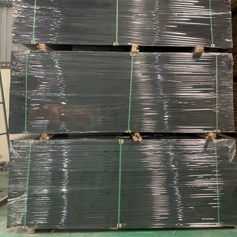 Hot Selling Eco-Friendly 15/18mm Black Film Faced Plywood Vietnam Factory Rubber Core Reused 6-8 Times Meeting E1 Formaldehyde