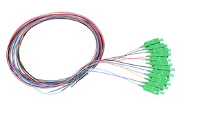 ชุดสายพิกเทล Extralink SC/APC, โหมดเดี่ยว, 900um, G.657A1, 1.5 ม., 12 ชิ้น, 12 สี - Product Image 2