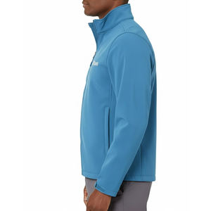 Fournisseur direct d'usine Veste softshell d'hiver pour homme 2025 Nouvelle mode Vêtements de sport Course à pied Léger Extérieur Col montant Devant - Product Image 5