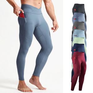 Mallas Deportivas para Hombre, Primavera, Verano, Otoño, Pantalones de Gimnasio con Bolsillo, para Fútbol, Fitness, Ejercicio, Deporte, Leggings Largos - Product Image 4