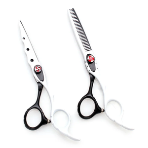 Ciseaux de coiffure de salon professionnel de haute qualité Nouvelle arrivée Ciseaux de beauté pointus en acier inoxydable avec marque privée - Product Image 4