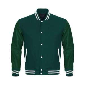 Meilleures ventes OEM de veste Letterman coupe-vent pour hommes avec col montant - Product Image 4