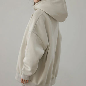 Sudadera con Capucha Extra Grande de Moda Casual de Alta Calidad para Mujer, Sudadera con Capucha Relajada con Logotipo Personalizado Estampado para Mujer - Product Image 6