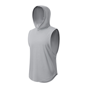 Débardeur décontracté pour hommes séchage rapide respirant en tissu tricoté meilleur prix nouveau style vêtements de fitness avec broderie à la machine - Product Image 2