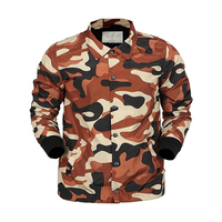 Vestes d'entraîneur sportives d'hiver pour hommes en velours côtelé, polyester/nylon, imperméables, avec logo personnalisé sur le devant et nom de marque sur mesure, vente en gros