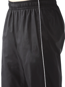 Survêtement coupe-vent pour homme, vêtements de sport personnalisés, tissu noir uni, manches longues, coupe régulière, coupe-vent, polaire, extensible dans les quatre sens - Product Image 5