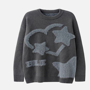 เสื้อสเวตเชิ้ตโอเวอร์ไซส์แขนยาวคอกลมมีหลายสีให้เลือก - Product Image 1