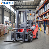 رافعة شوكية ديزل LUYU بحمولة 3 طن بسعر منخفض من الشركة المصنعة وفقًا لمعايير EPA Eur5 طراز CPCD30/CPC30 بارتفاع رفع 7000 مم