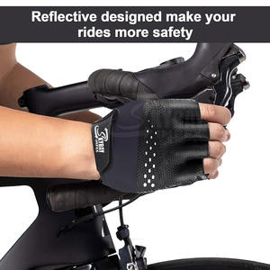 Gants de cyclisme de haute qualité Logo personnalisé Gants de cyclisme pour en ligne Meilleur matériau Gants de cyclisme top tendance - Product Image 5