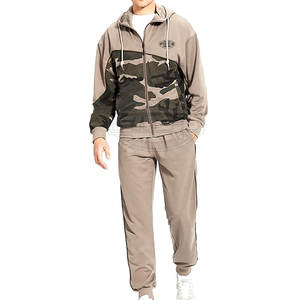 Survêtements pour hommes en coton 100% durables et légers, à capuche, décontractés, pour une utilisation en extérieur, grande taille, logo personnalisé - Product Image 4