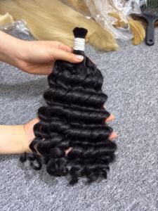 ผม VQ ลอนหยิกเป็นลอน1B 100% สำหรับต่อผมดิบเวียดนามมีหลายขนาดและหลายสีให้เลือก - Product Image 3