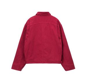 เสื้อแจ็คเก็ตทำงาน OEM ระบายอากาศได้ดี สกรีนโลโก้ได้ตามต้องการ ผ้าทวิลล์คอตตอน 100% เสื้อแจ็คเก็ตทำงานแบบเรียบสำหรับผู้ชาย เสื้อแจ็คเก็ตนิรภัยแบบสะท้อนแสงสำหรับฤดูหนาว - Product Image 2