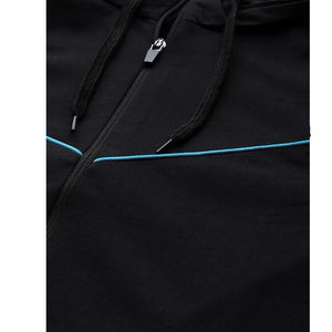 Ropa de hombre de dos colores de contraste ropa casual de la mejor calidad chándal de producto premium negro y amarillo para hombre - Product Image 6