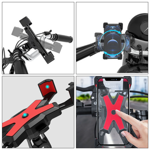 Soporte para Teléfono Móvil de Cuatro Garras, Económico, de Fábrica, para Motocicleta, Soporte de Navegación para Motociclistas - Product Image 4