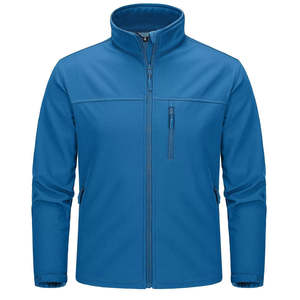 New Fashionable Causal <b>Soft</b> <b>Shell</b> <b>Jacket</b> Breathable Windproof <b>Soft</b> <b>Shell</b> <b>Jacket</b> Waterproof Outdoor Custom Logo <b>Men</b> <b>Jackets</b> - Product Image 1