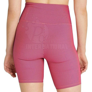 กางเกงกีฬาขาสั้นสำหรับผู้หญิง,กางเกงเอวสูงไร้รอยต่อสำหรับใส่ในฤดูร้อนใส่ไปยิมกระชับก้นกางเกงขาสั้นใส่เล่นฟิตเนสเล่นกีฬา - Product Image 4