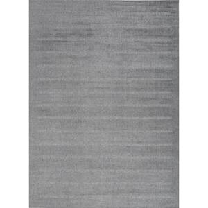 Alfombras Boho Hechas a Mano de Lana en Gris Base y Negro, Rectangulares, para Decoración de Habitaciones y Mesitas de Noche, con Rayas y Colores Sólidos, Técnica de Tejido a Mano -Hwl-140 - Product Image 1
