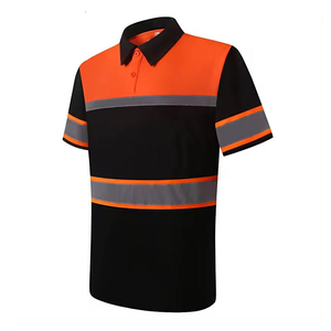 OEM de alta calidad al por mayor reflectante de seguridad Polo camisas Hi Viz fabricante construcción camisas de seguridad hombres Polo - Product Image 5