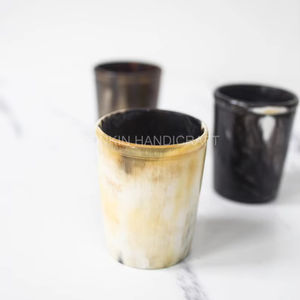 Tasse en corne rustique de qualité supérieure, verres écologiques naturels faits à la main, tasse durable, café parfait, thé, tasse à whisky, cadeaux, - Product Image 1