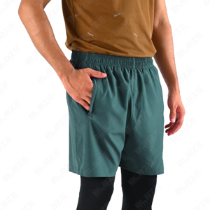 Pantalones Cortos de Algodón Sólido Personalizados con Bolsillos |   Pantalones Cortos Deportivos para Hombre, Resistentes |   Ropa Profesional para Fisicoculturismo, Diseño 2026, Nuevo - Product Image 1