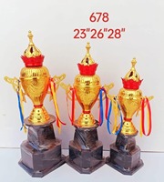 Trophée de Coupe Sportive en Cristal Tendance pour Championnat et Tournoi Scolaire, Idéal pour Cadeaux d'Événements au Meilleur Prix