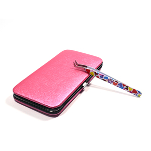 Pinzas para Extensión de Pestañas Tipo L con Punta de Fibra, Marca Privada, Recubrimiento de Papel, Diseño de Corazón, Punta con Acabado de Espejo, Diseño Personalizado - Product Image 5